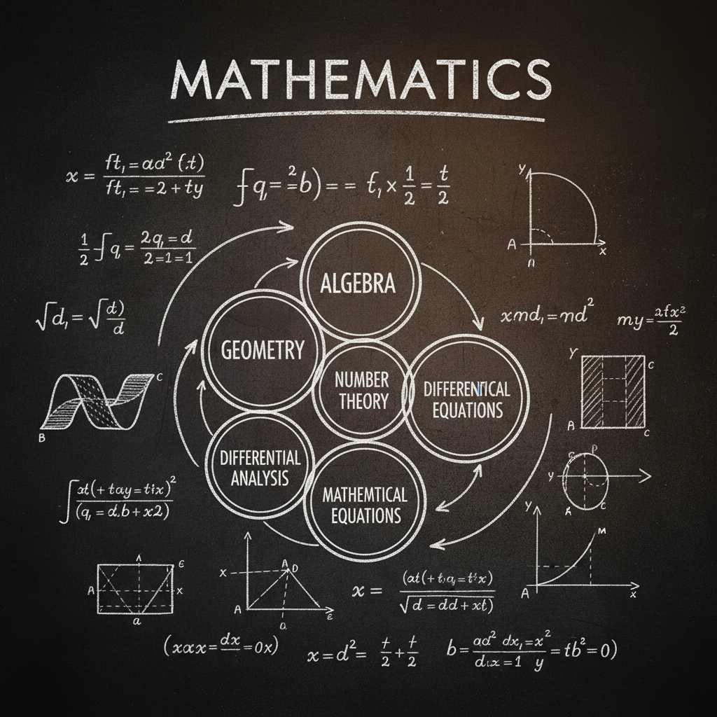 The Complete Guide to Mathematics: From Algebra to Probability Theory - branches of mathematics