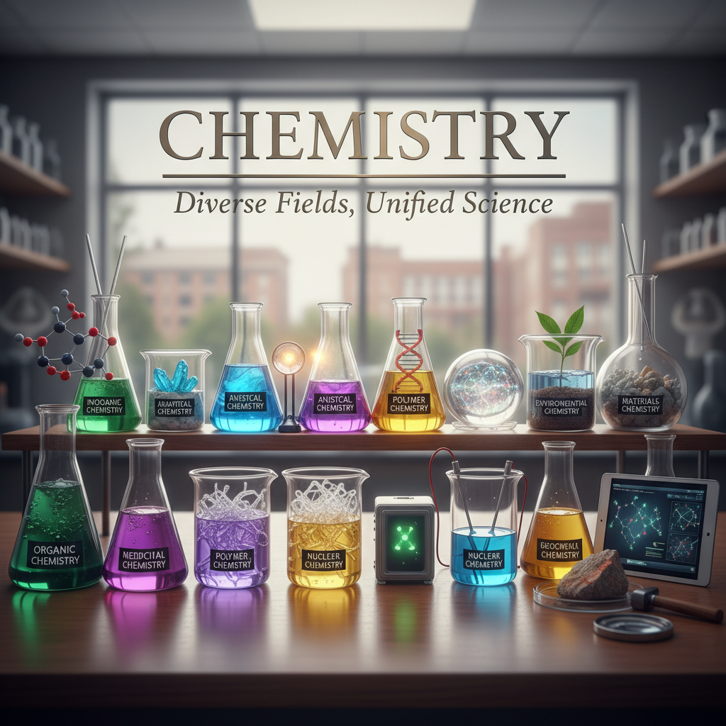 The 14 Branches of Chemistry Explained: A Complete Guide to the Science of Matter - branches of chemistry