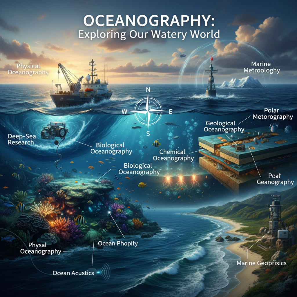 Exploring the Oceans: A Complete Guide to the 11 Branches of Oceanography - branches of oceanography