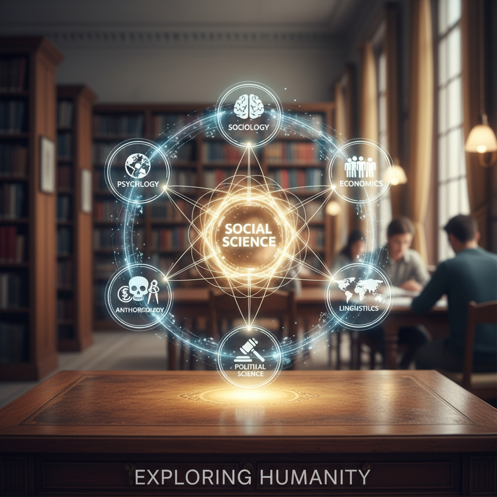 Exploring the Social Sciences: Psychology, Sociology, Economics, Anthropology, and Beyond - social sciences overview