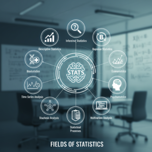 A Complete Guide to Statistics: From Descriptive Methods to Bayesian Inference and Beyond - branches of statistics