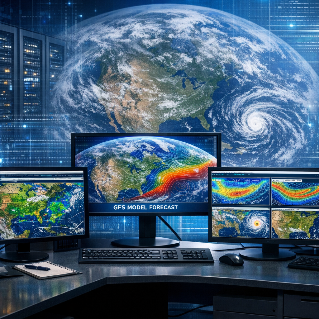 NOAA GFS weather model
