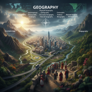 Exploring Geography: From Cartography and Climatology to GIS and Remote Sensing - branches of geography