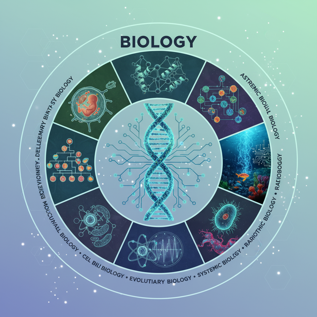 Exploring the Diverse Branches of Modern Biology: From Molecules to the Cosmos - branches of biology