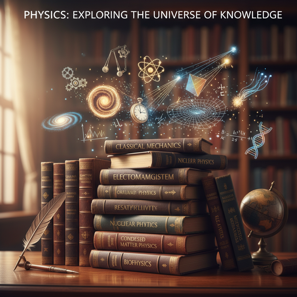 The Complete Guide to Physics: Exploring Every Branch from Classical to Quantum - branches of physics