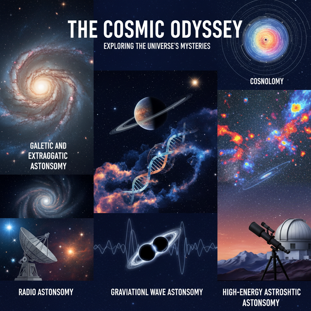 The Complete Guide to Modern Astronomy: From Planetary Science to Cosmology - branches of astronomy