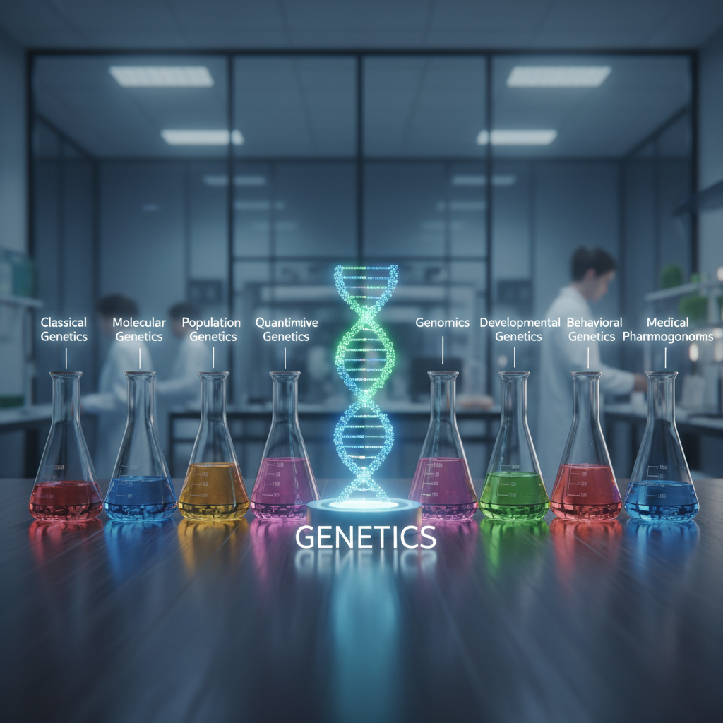 The Complete Guide to Genetics: 11 Branches That Shape Modern Biology | Science - branches of genetics